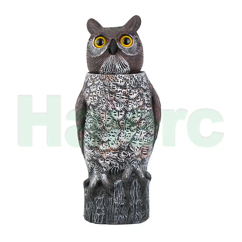 Haierc Garden Natural Scarecrow Rotat...