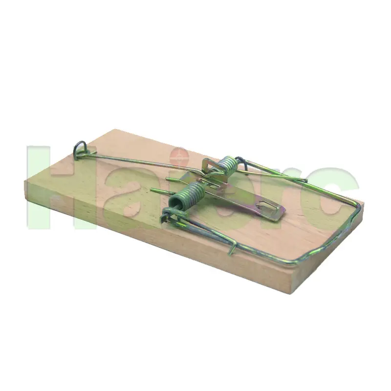 Haierc eco-friendly wooden mouse snap...