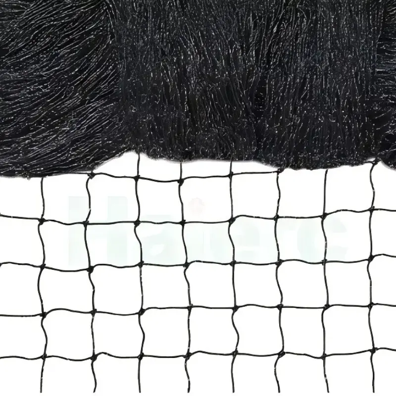 Anti Bird Netting Agricultural Nylon And Steel Wire Knotted Cat Safety Net Bird Protective Netting HC1402B